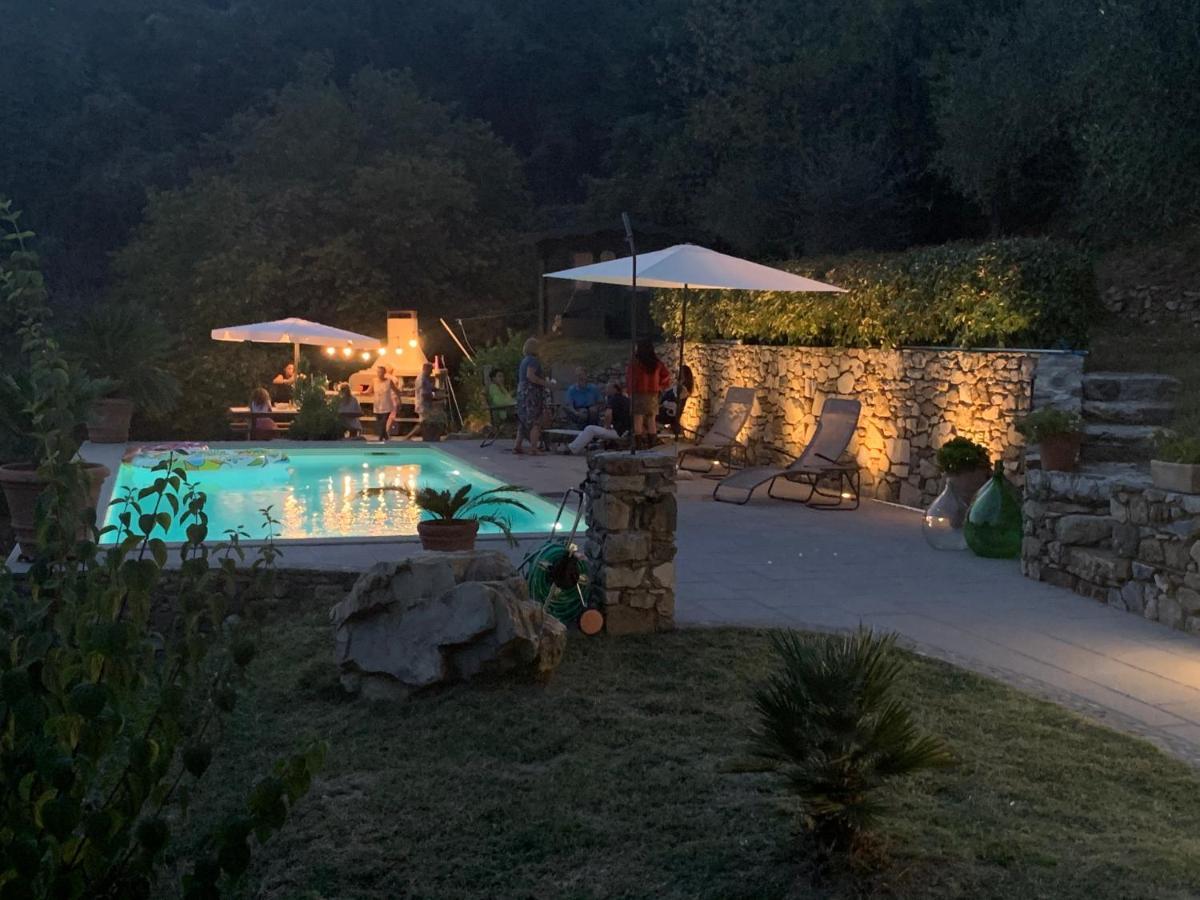 Casa Della Luce Private Pool Villa Bagnone ภายนอก รูปภาพ